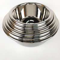 Large capacity condiment durable metal stainless steel basin Kitchen Mixing Bowl