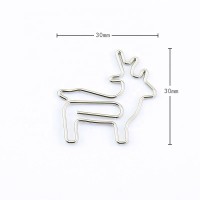 Vintage Deer Clip Paper Clips Bookmark