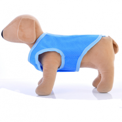 Factory sale high quality FDA CE tested soft dog pet cooling vest cloth for summer