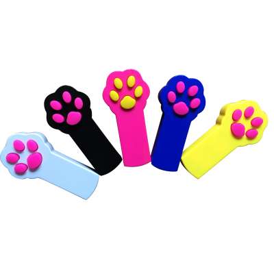 Simple Laser Cat Toys, Cat Dog Catch LED Light Pointer Interactive Toy Teasing Scratching Training Toy Red Pot Exercise Chaser