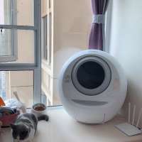 mobile app control automatic cat litter box for cat toilet