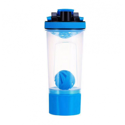 Custom Made OEM ODM Plastic PP Gym Protein Shaker 700ml Bottle With A Shaker Ball