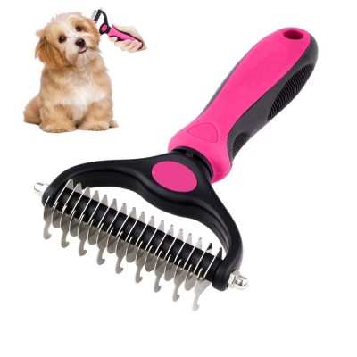 Pet Comb Beauty Cleaning Supplies Dog Comb Open Knot Hair Removal Nails Comb Stainless Steel Dog comb